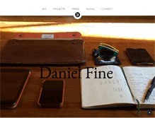 Tablet Screenshot of danielfine.com